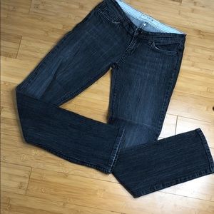 Joes jeans faded black grey straight leg 26